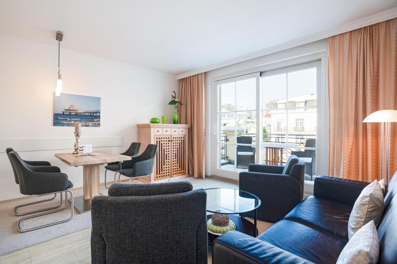 Seetelhotel Ostseeresidenz Heringsdorf Eksteriør billede